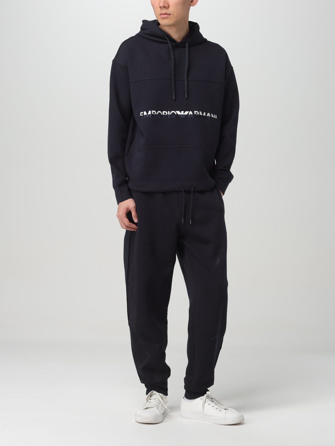 Emporio Armani Outlet Pantalon homme Bleu Marine Pantalon Emporio Armani 6R1PQ61JHSZ en ligne sur GIGLIO.COM