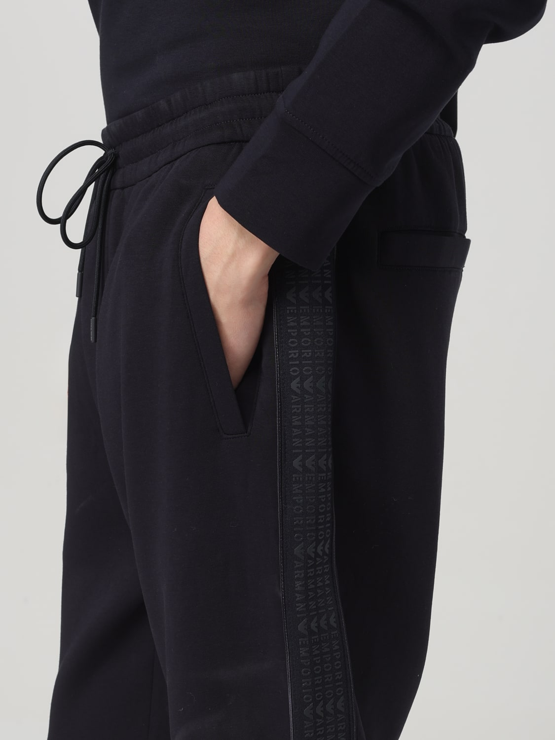 EMPORIO ARMANI: Pants men - Navy | Emporio Armani pants