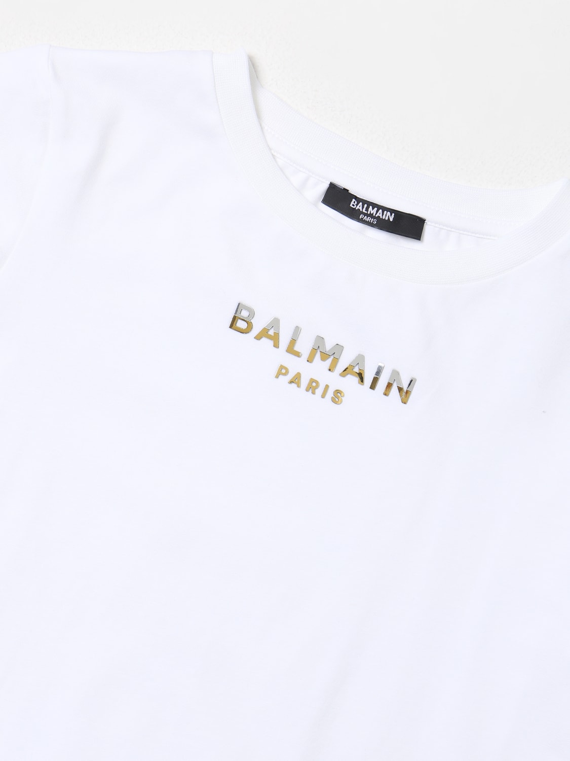 BALMAIN Tシャツ: Tシャツ ボーイ Balmain Kids, ホワイト - Img 3