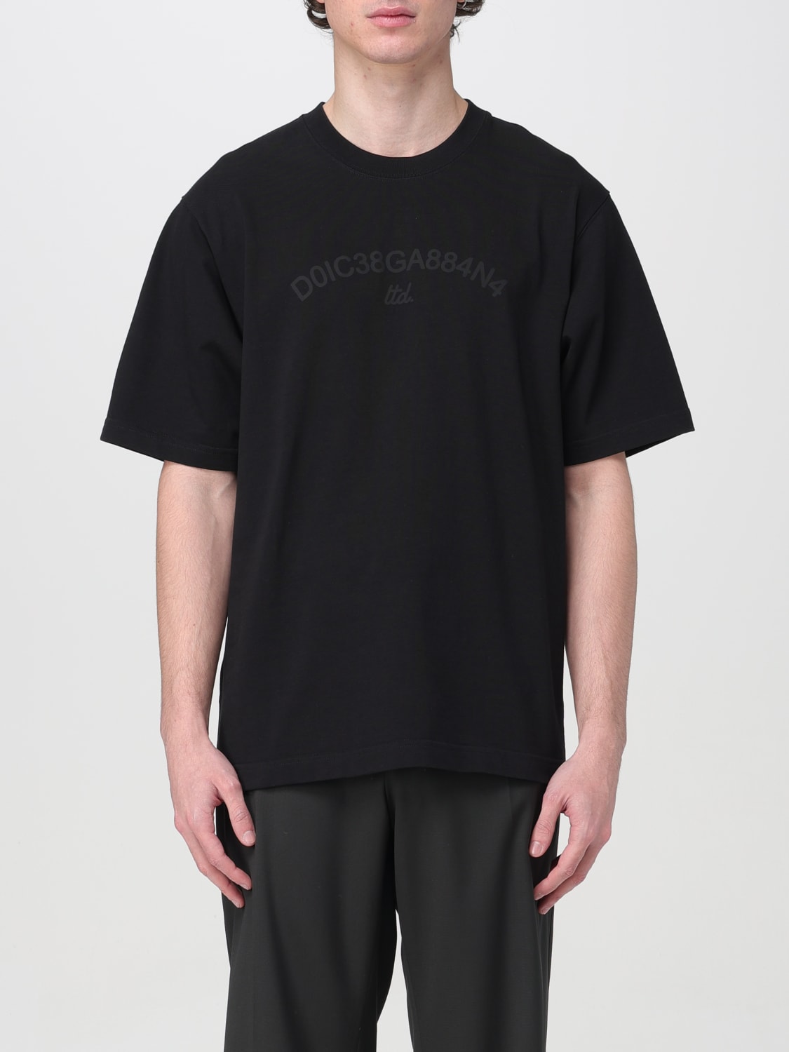 DOLCE & GABBANA Tシャツ: Tシャツ メンズ Dolce & Gabbana, ブラック - Img 1