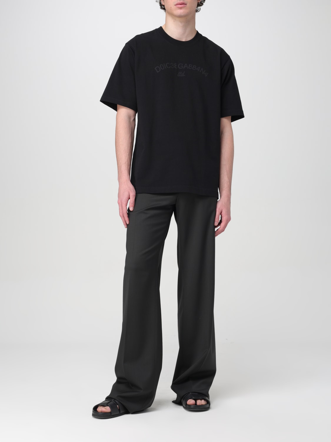 DOLCE & GABBANA Tシャツ: Tシャツ メンズ Dolce & Gabbana, ブラック - Img 2