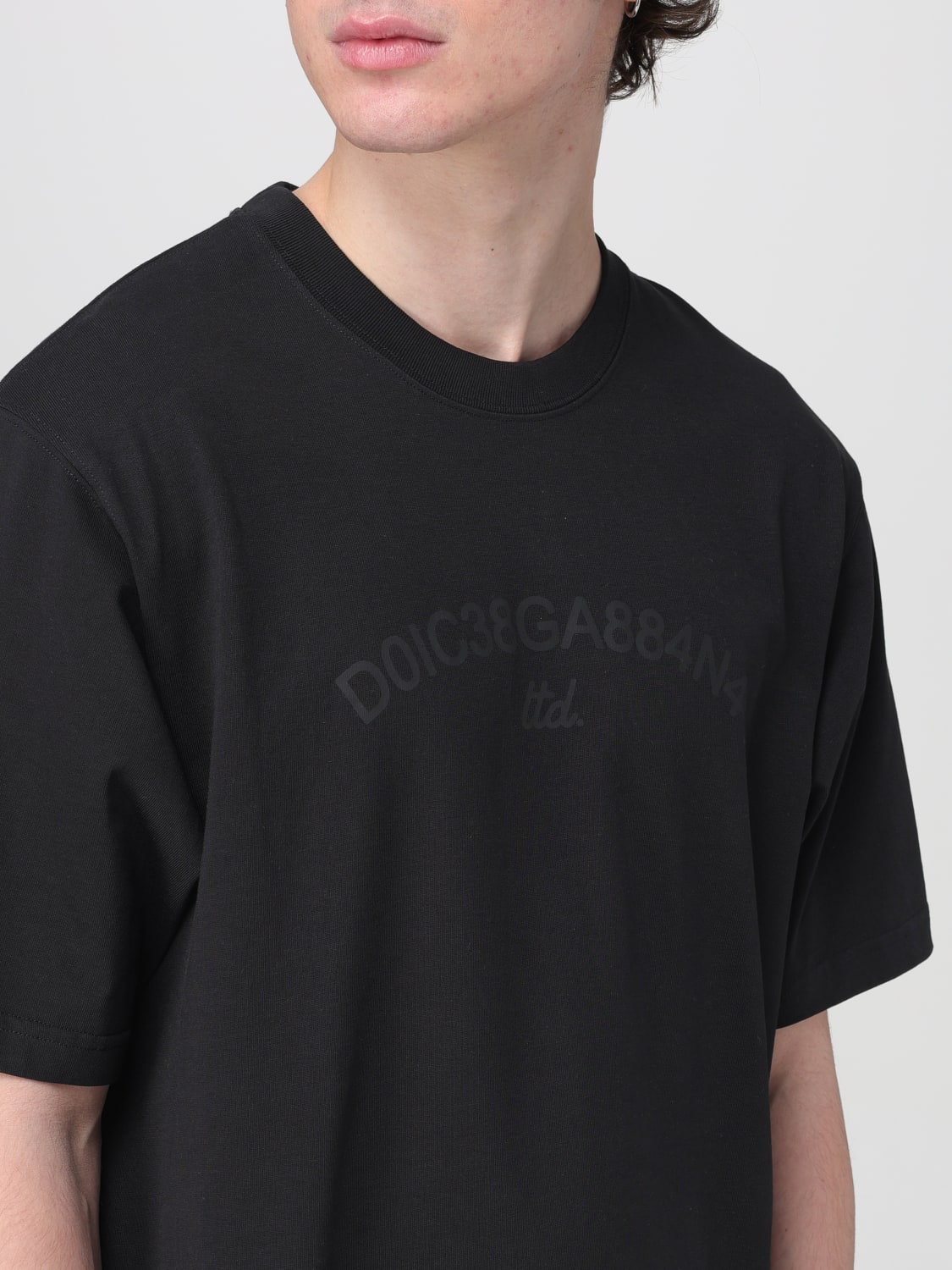 DOLCE & GABBANA Tシャツ: Tシャツ メンズ Dolce & Gabbana, ブラック - Img 5