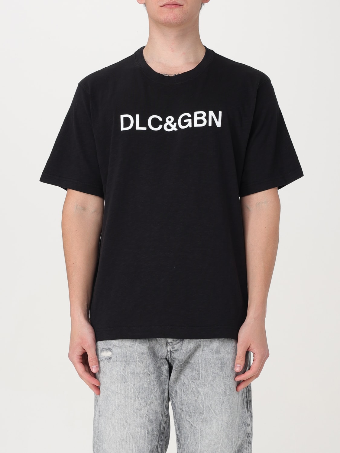 DOLCE & GABBANA Tシャツ: Tシャツ メンズ Dolce & Gabbana, ブラック - Img 1