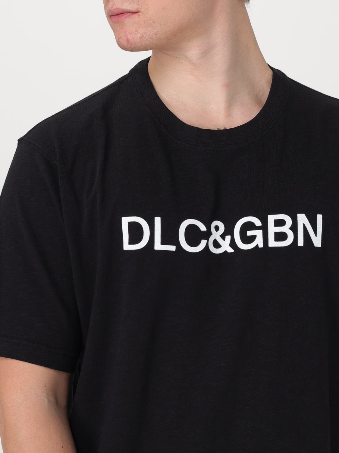 DOLCE & GABBANA Tシャツ: Tシャツ メンズ Dolce & Gabbana, ブラック - Img 5