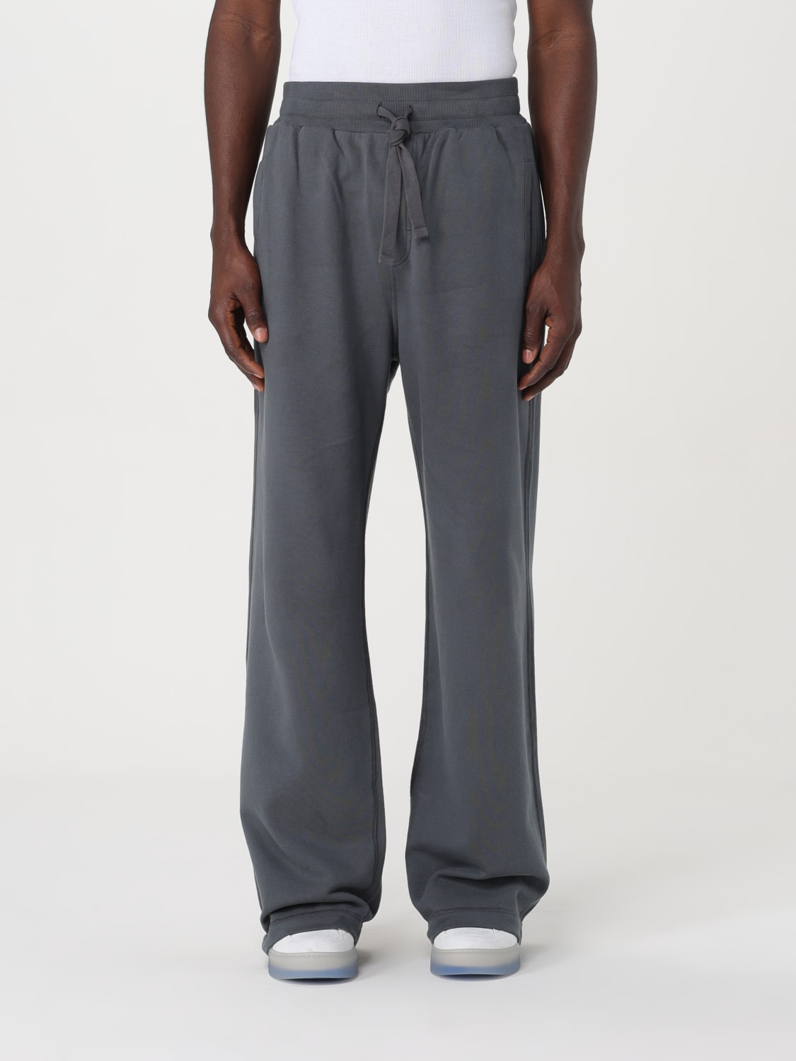 DOLCE & GABBANA PANTS: Pants men Dolce & Gabbana, Grey - Img 1