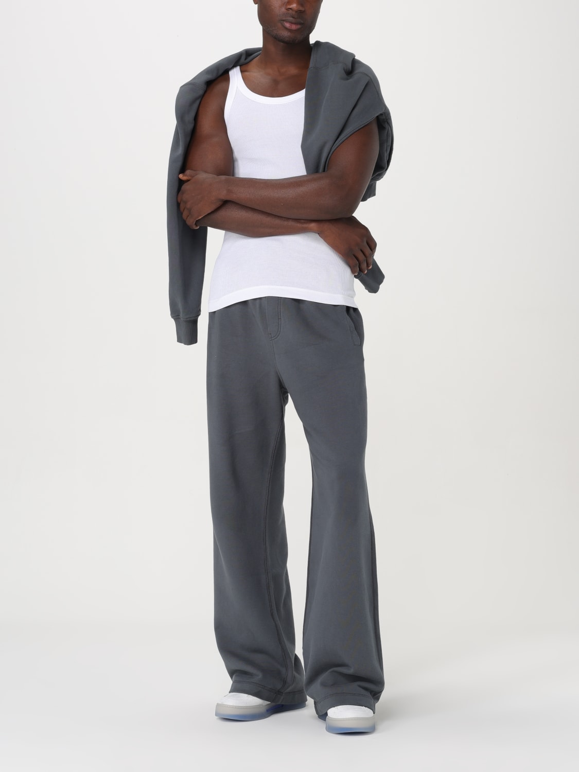 DOLCE & GABBANA PANTS: Pants men Dolce & Gabbana, Grey - Img 2