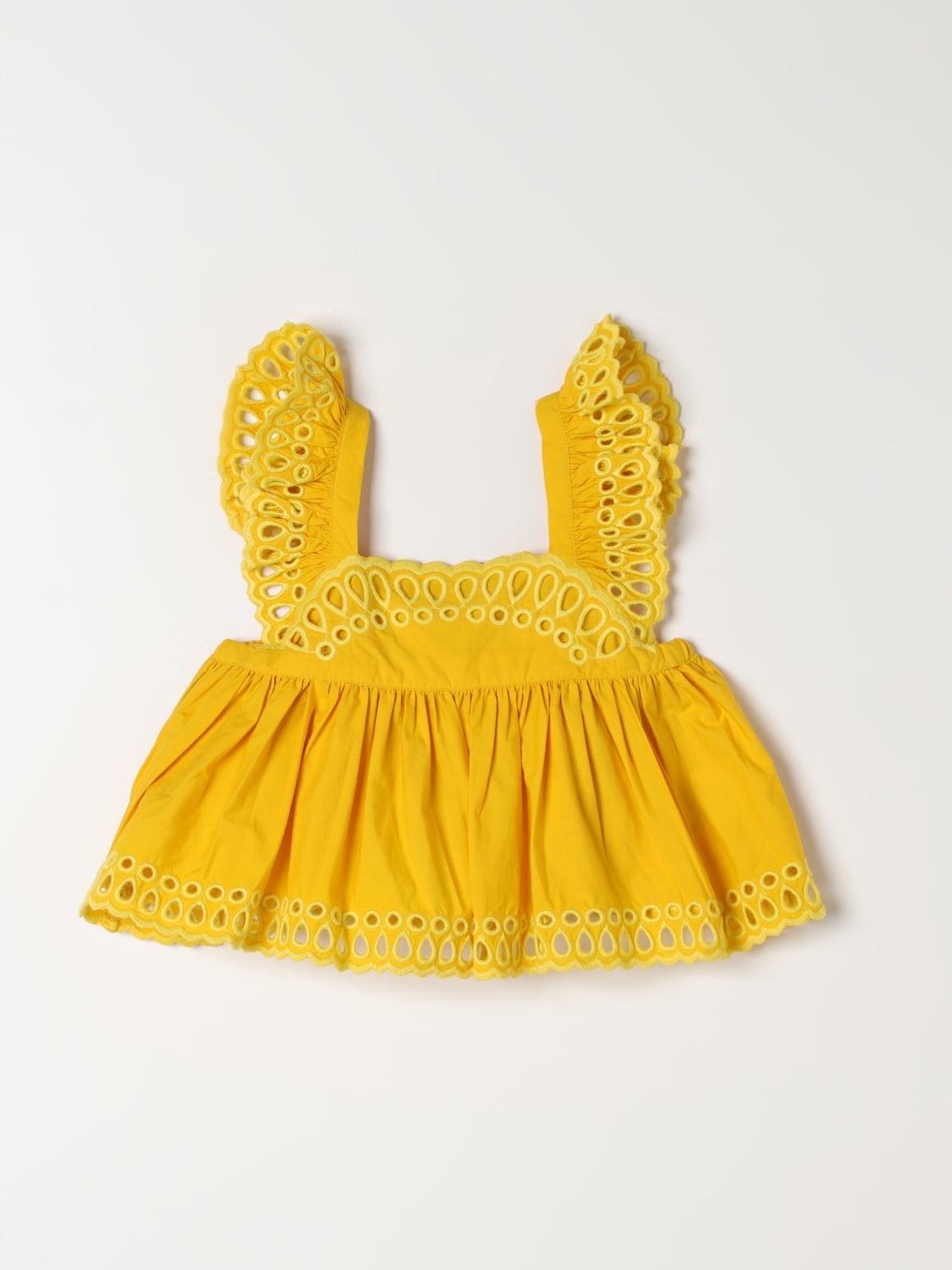 STELLA MCCARTNEY KIDS БЛУЗКА: Блузка Детское Stella McCartney Kids, Желтый - Img 1