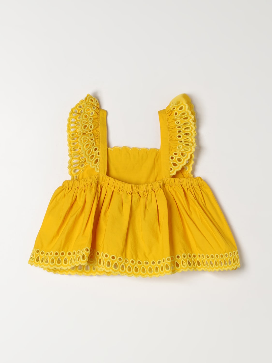 STELLA MCCARTNEY KIDS БЛУЗКА: Блузка Детское Stella McCartney Kids, Желтый - Img 2