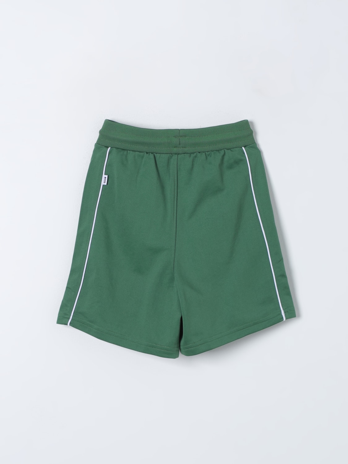 BOSS SHORTS: Hose kinder Boss Kidswear, Grün - Img 2