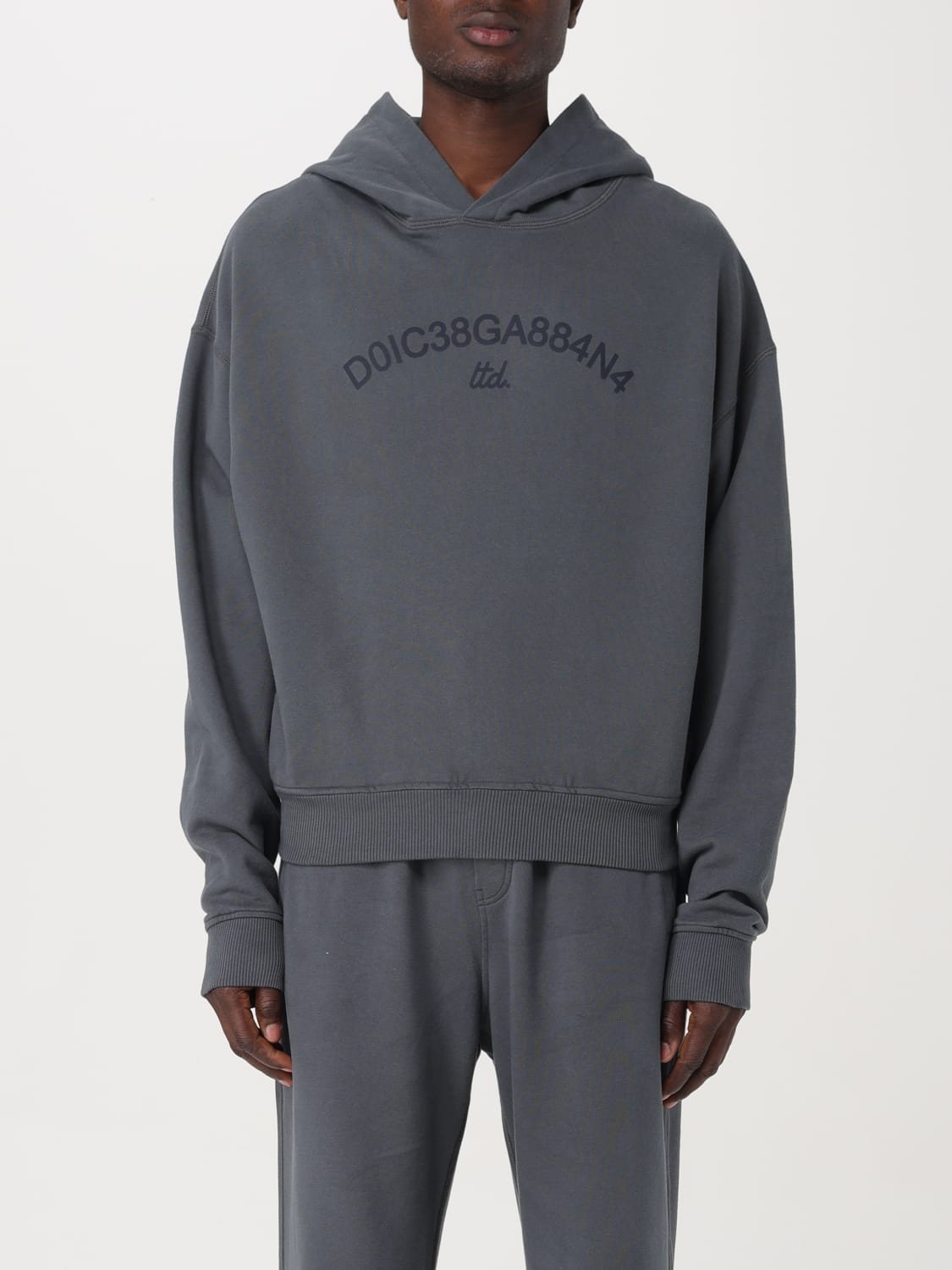 DOLCE & GABBANA SWEATSHIRT: Sweatshirt men Dolce & Gabbana, Grey - Img 1