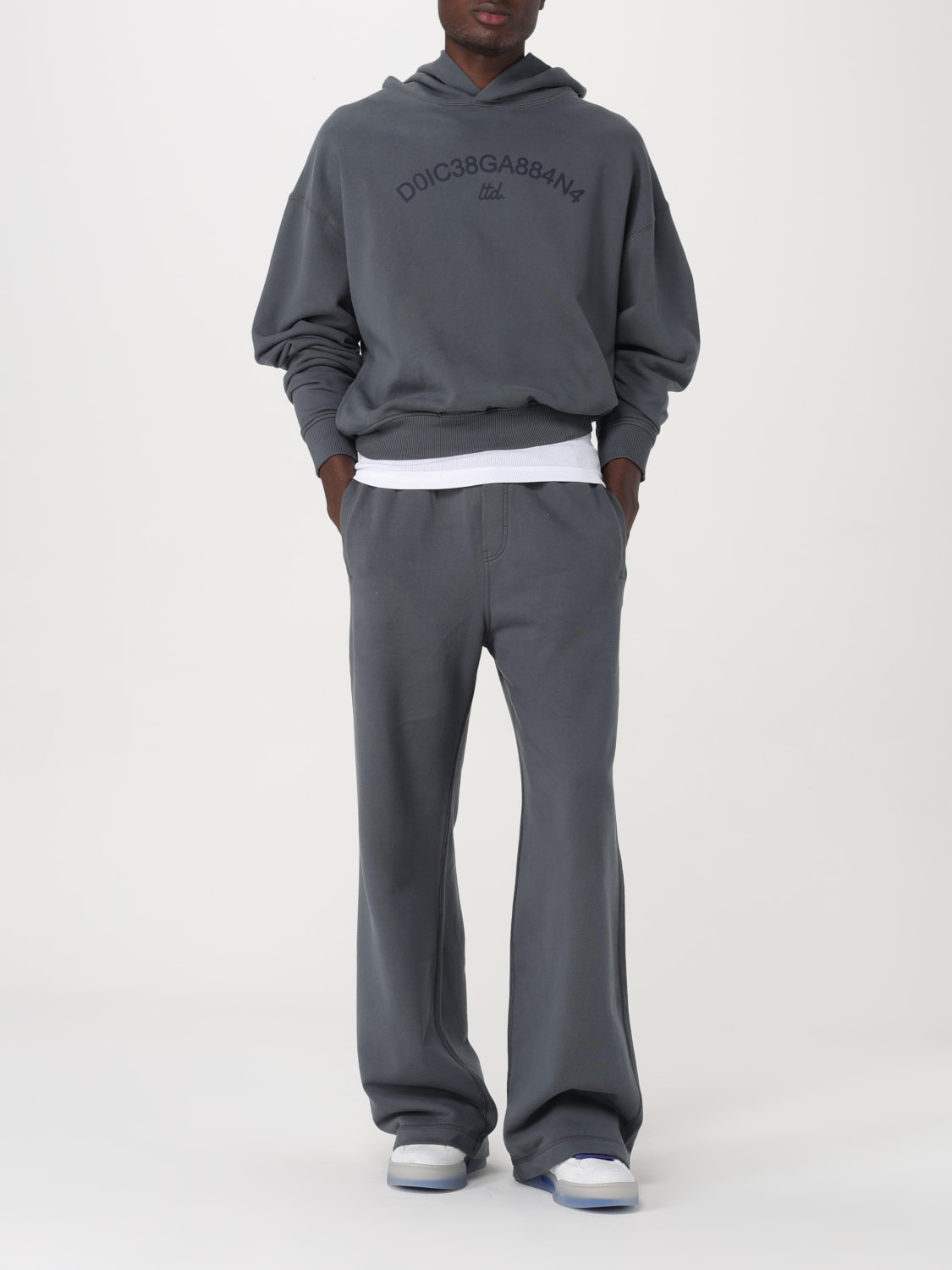 DOLCE & GABBANA SWEATSHIRT: Sweatshirt men Dolce & Gabbana, Grey - Img 2