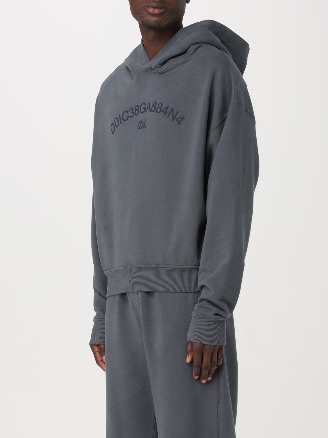 DOLCE & GABBANA SWEATSHIRT: Sweatshirt men Dolce & Gabbana, Grey - Img 4