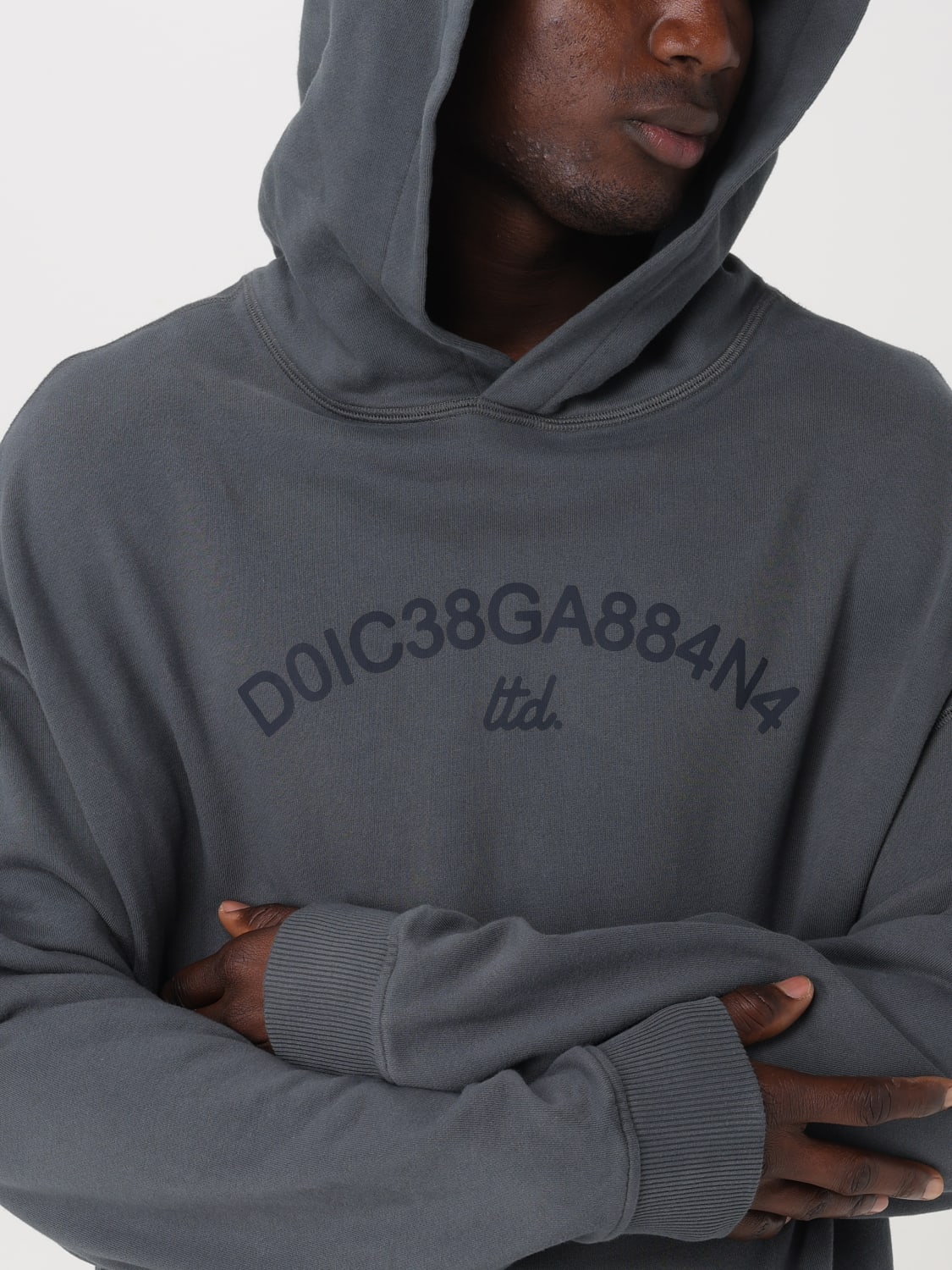 DOLCE & GABBANA SWEATSHIRT: Sweatshirt men Dolce & Gabbana, Grey - Img 5