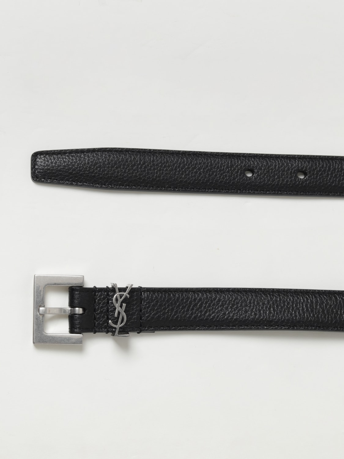 SAINT LAURENT BELT: Belt men Saint Laurent, Black - Img 2
