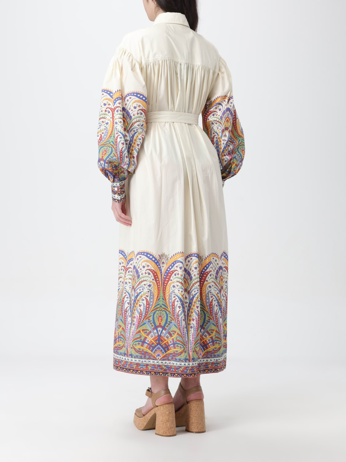 ワンピース Etro Abito Corto In Misto Cotone ABITO CORTO IN MISTO SETA CON STAMPA | Abiti | ETRO