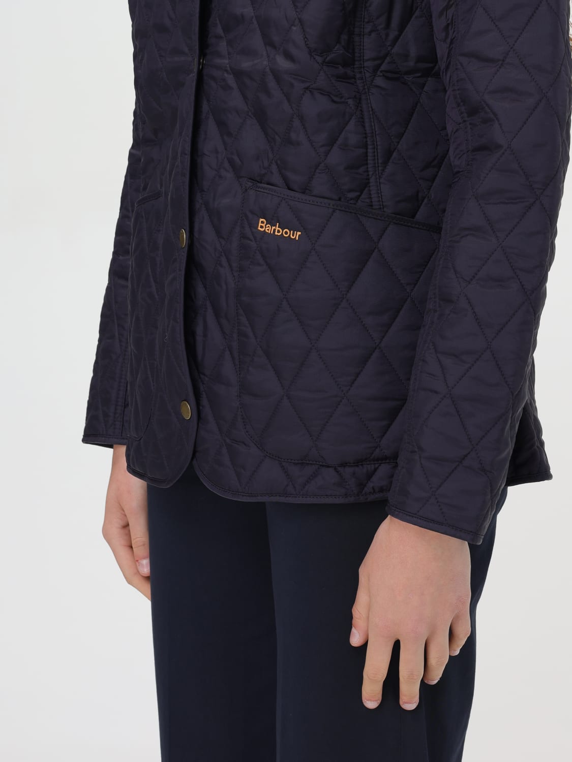 ジャケット BARBOUR Woman Jacket Blue LQU0475 NY91 BARBOUR: Jacket woman - Blue | Barbour jacket LQU0475 online