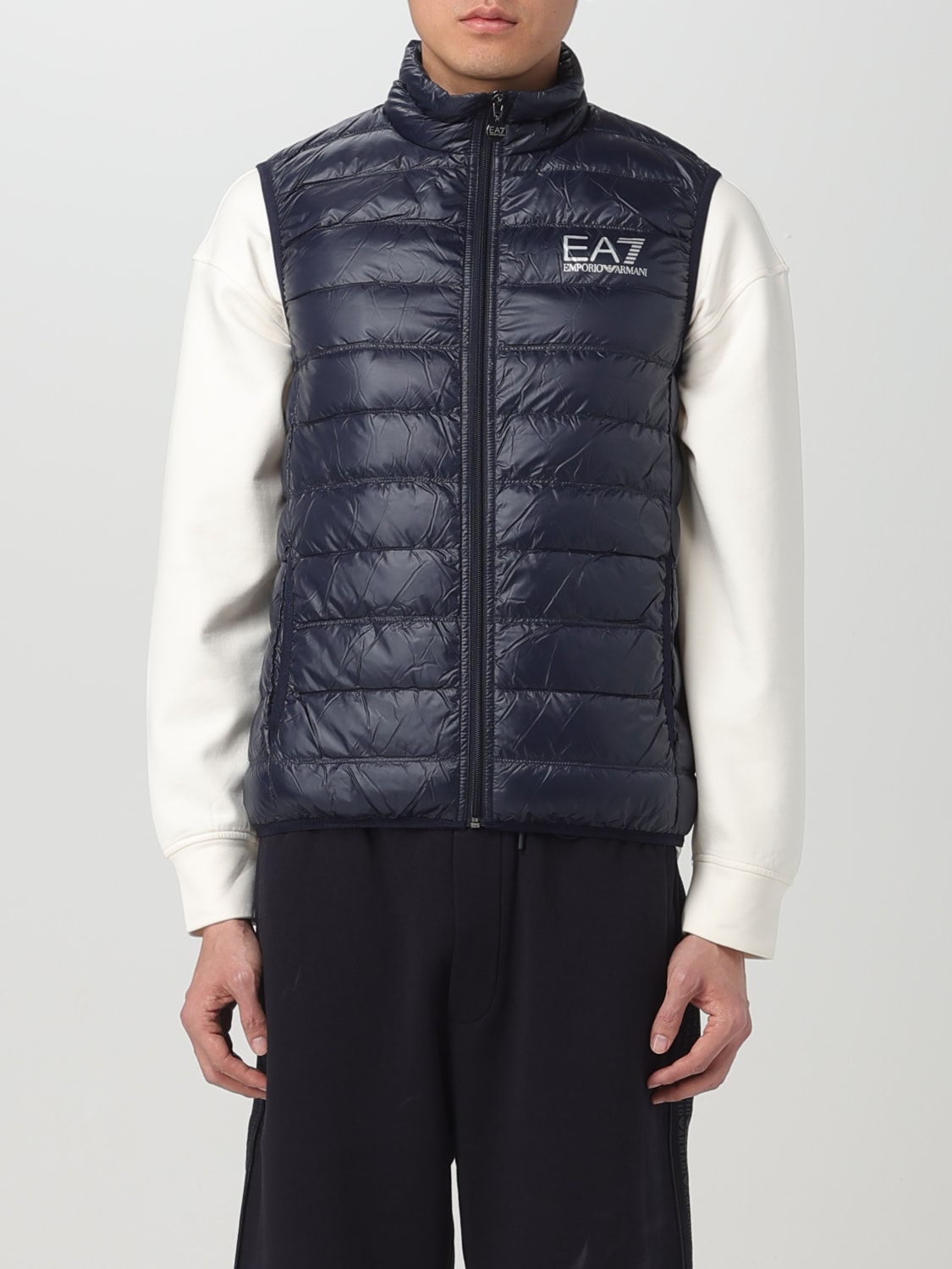 EA7 GILET: Veste homme Ea7, Bleu - Img 1