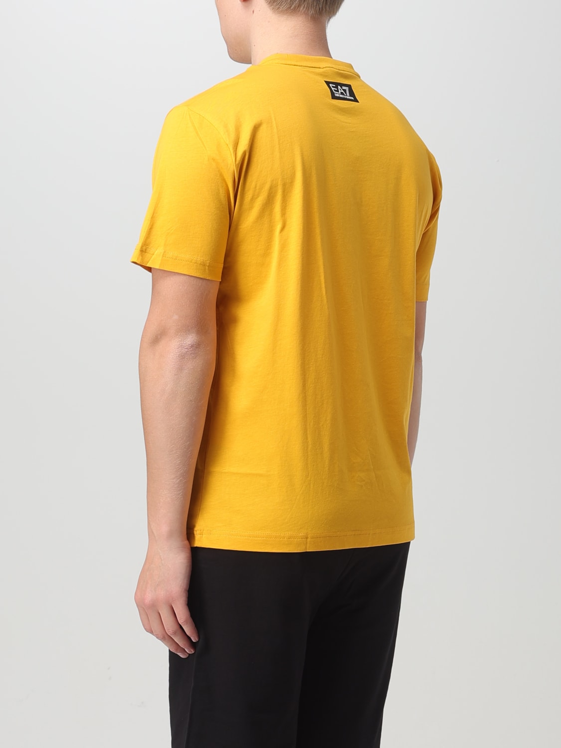 EA7 T-SHIRT: T-shirt men Ea7, Yellow - Img 2