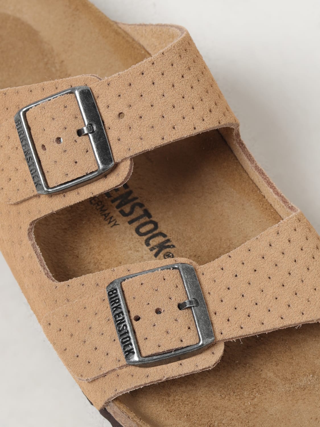 BIRKENSTOCK САНДАЛИИ: Сандалии Мужское Birkenstock, Бежевый - Img 4