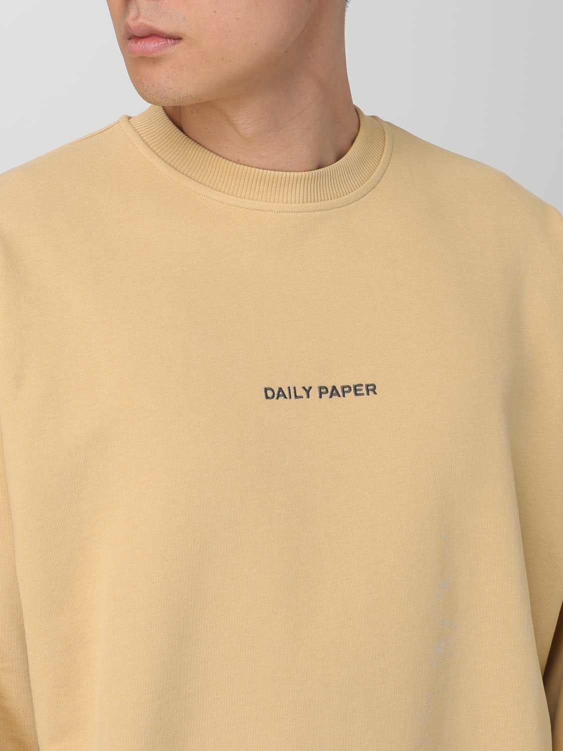 DAILY PAPER PULLOVER: Pullover herren Daily Paper, Beige - Img 3