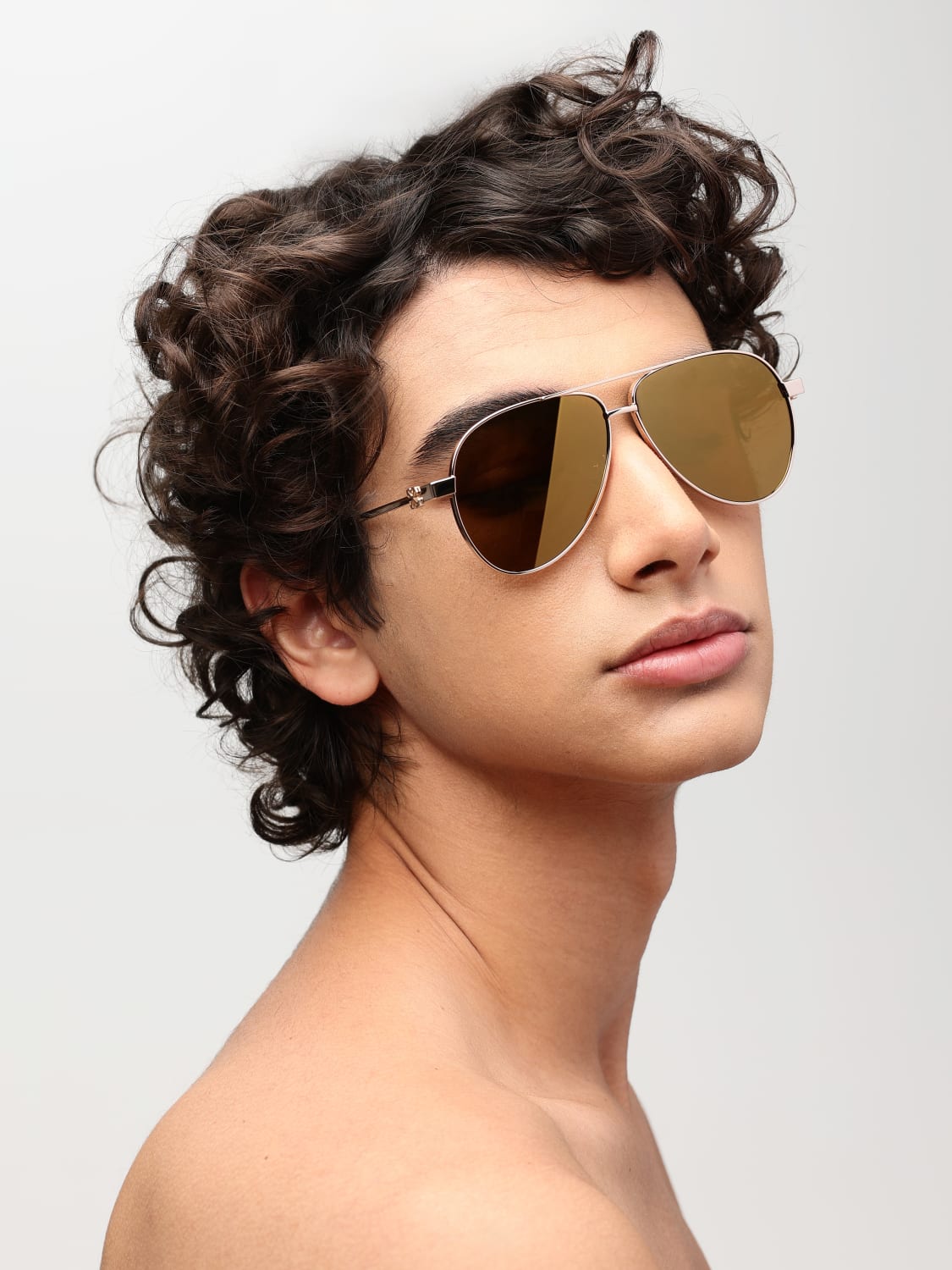 OFF-WHITE SUNGLASSES: Sunglasses men Off-white, Yellow - Img 2