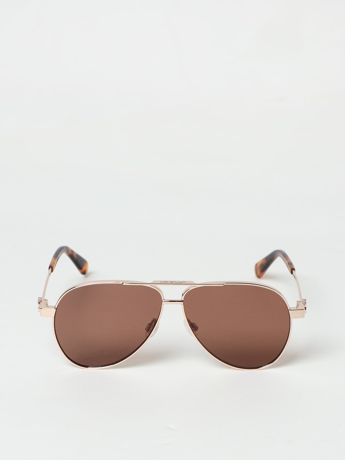 OFF-WHITE SUNGLASSES: Sunglasses men Off-white, Gold - Img 3