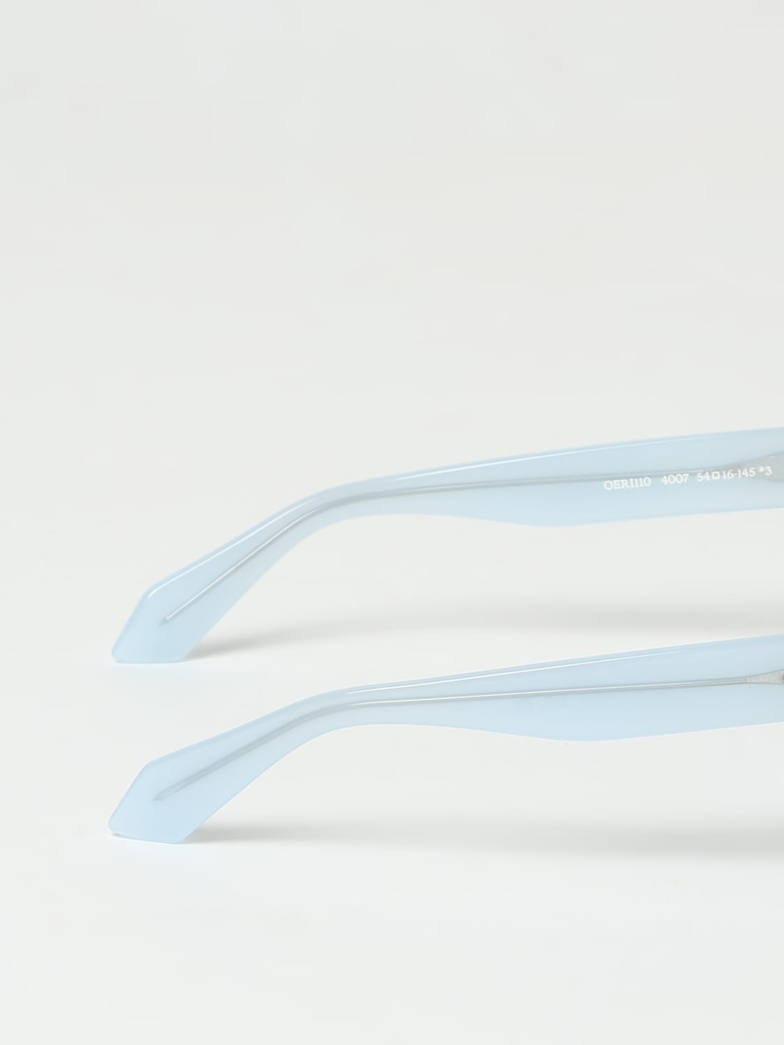 OFF-WHITE SUNGLASSES: Sunglasses woman Off-white, Blue - Img 4