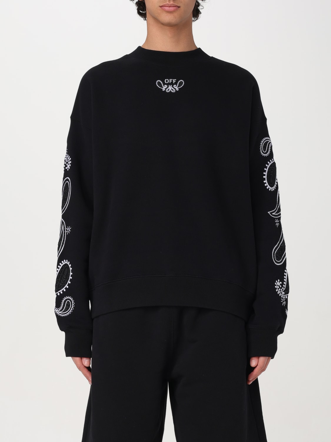 OFF-WHITE: Sweatshirt men - Black | Off-White sweatshirt ...