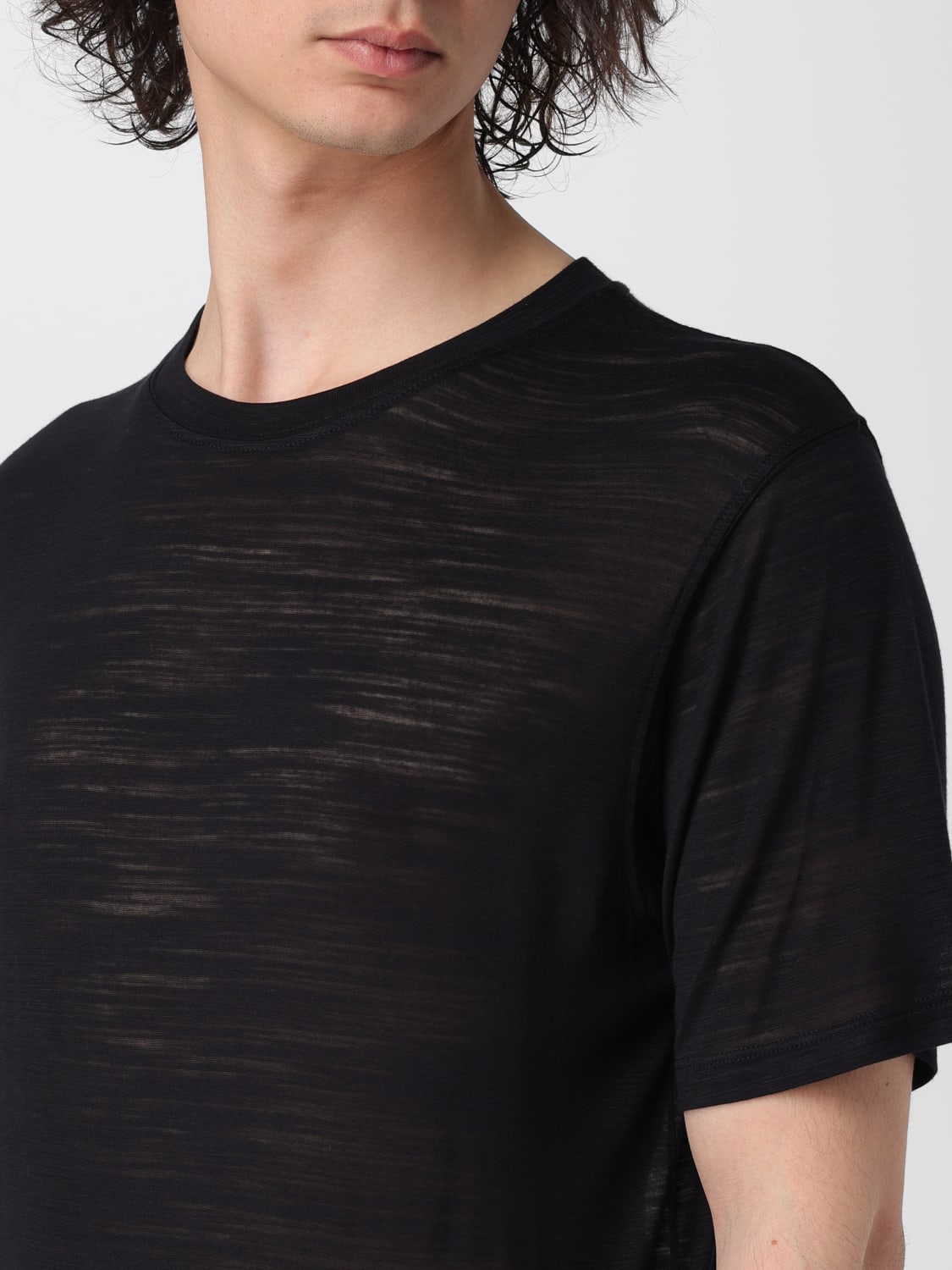 LARDINI T-SHIRT: T-shirt men Lardini, Black - Img 3