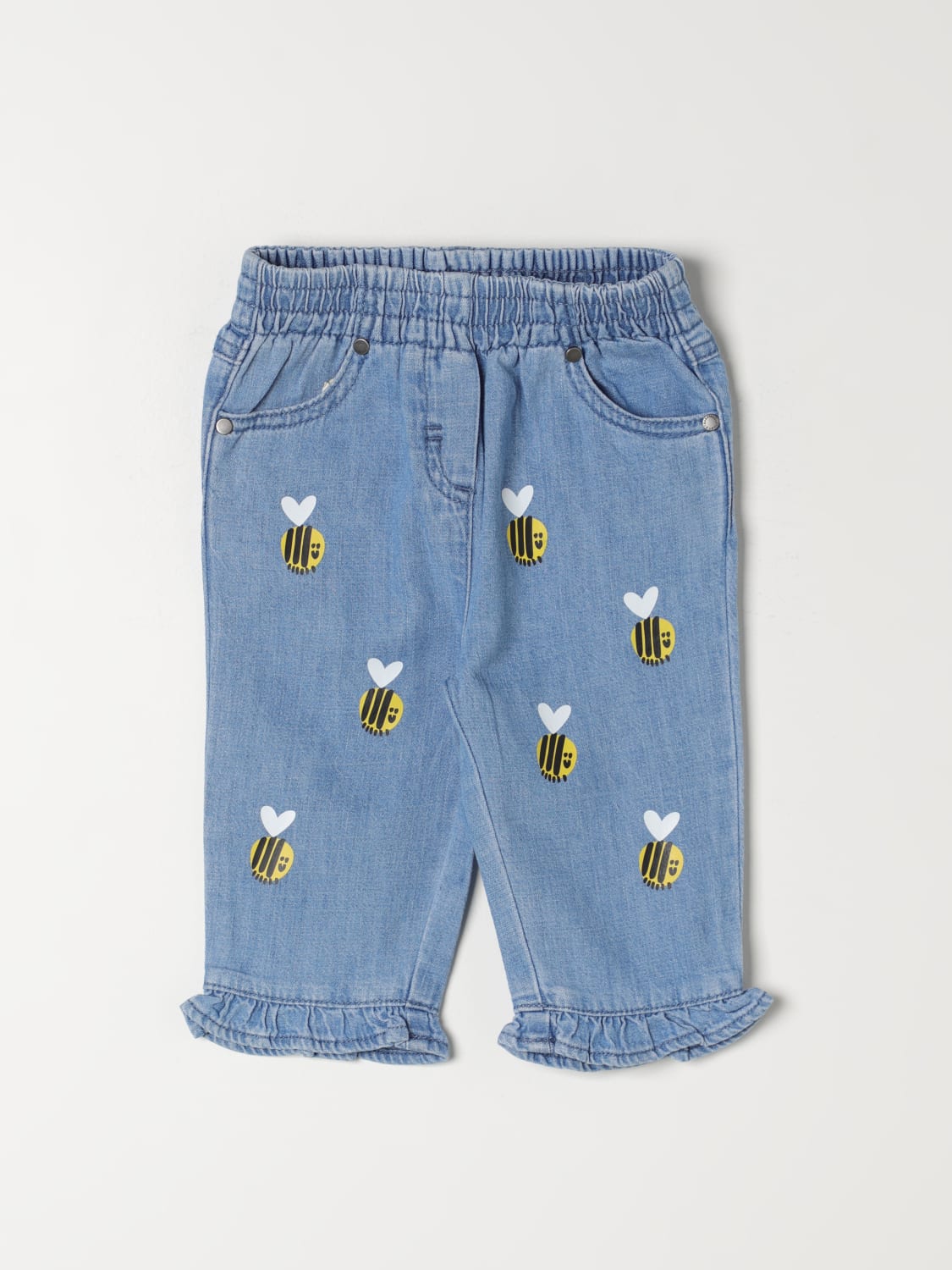 STELLA MCCARTNEY KIDS JEANS: Pantalón niños Stella McCartney Kids, Azul Claro - Img 1