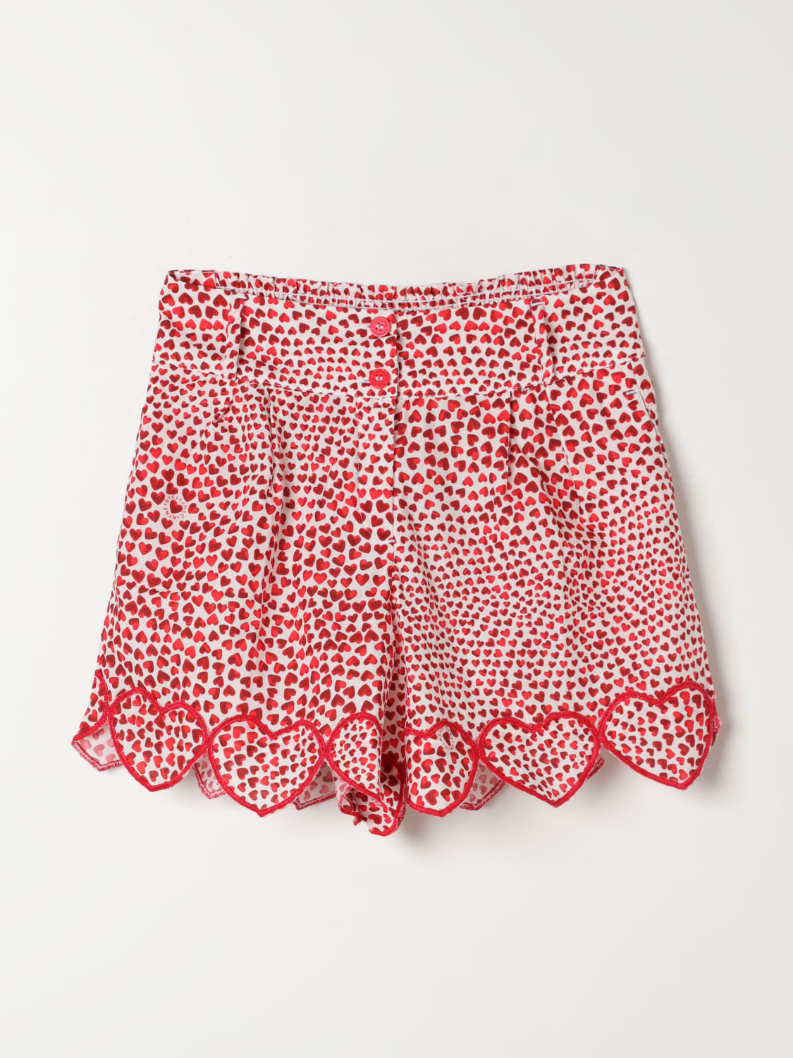 STELLA MCCARTNEY KIDS PANTALONES CORTOS: Pantalones cortos niños Stella McCartney Kids, Nata - Img 1