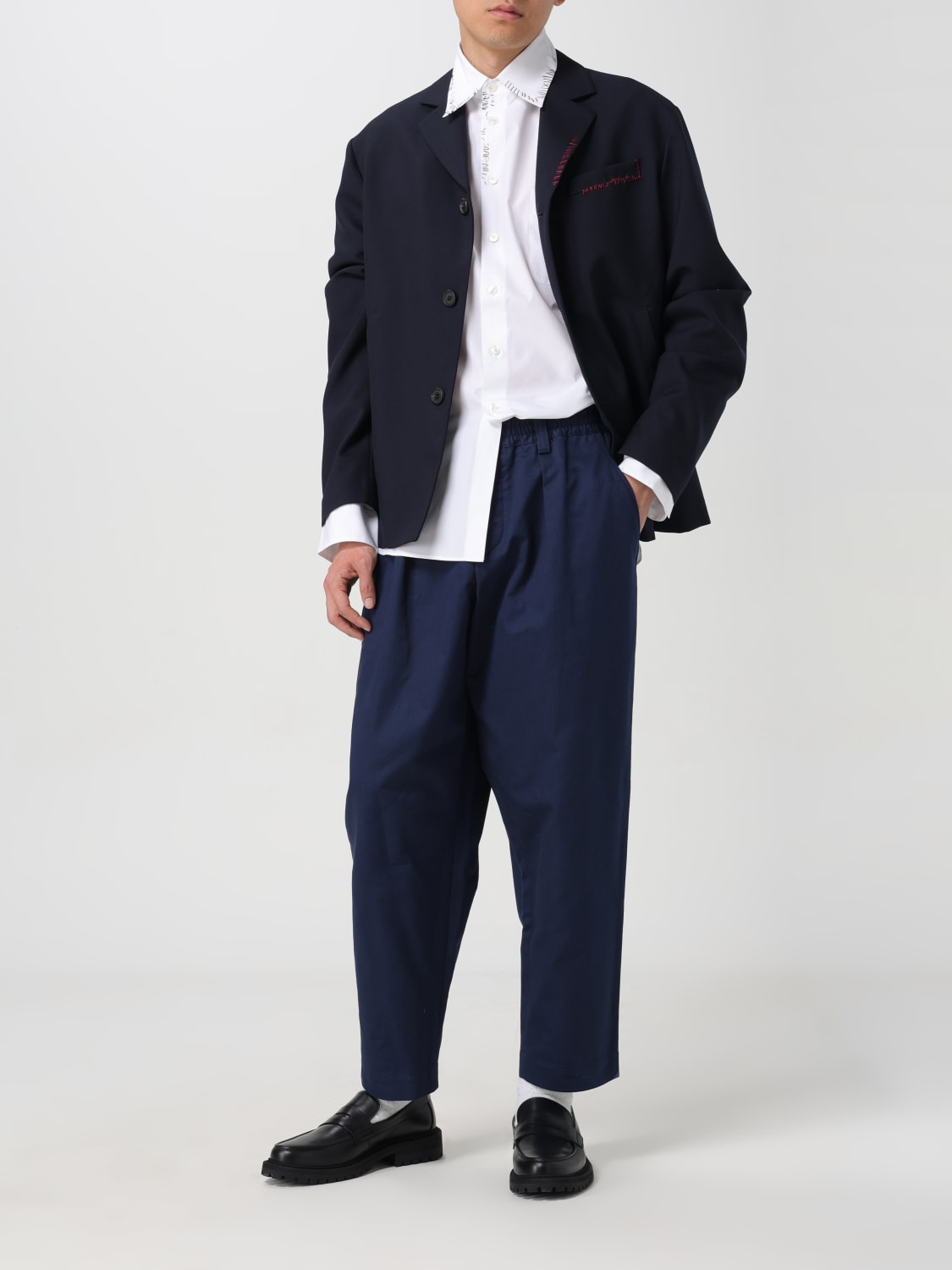 MARNI PANTS: Pants men Marni, Navy - Img 2