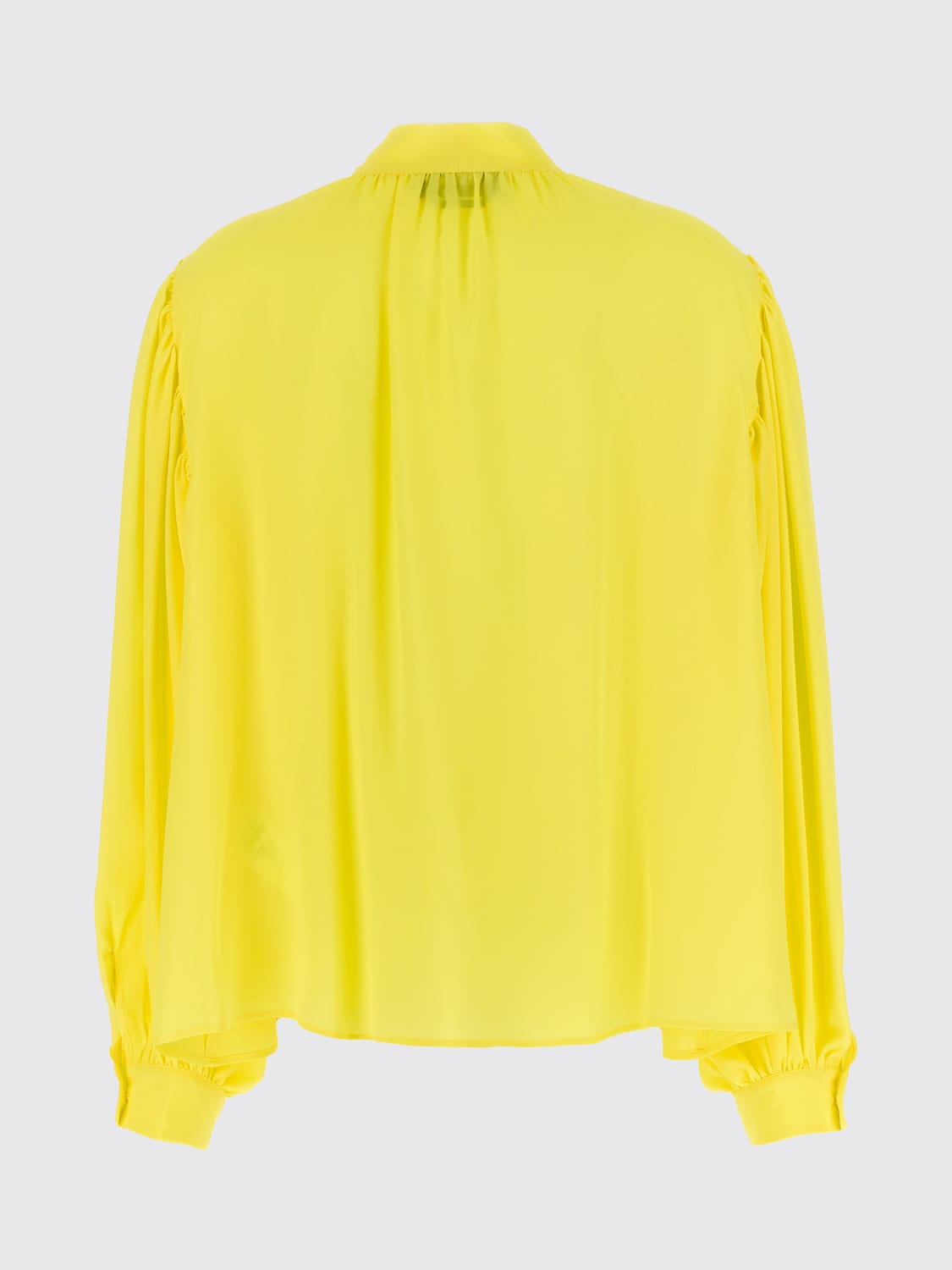MSGM CAMISA: Camisa mujer MSGM, Amarillo - Img 2