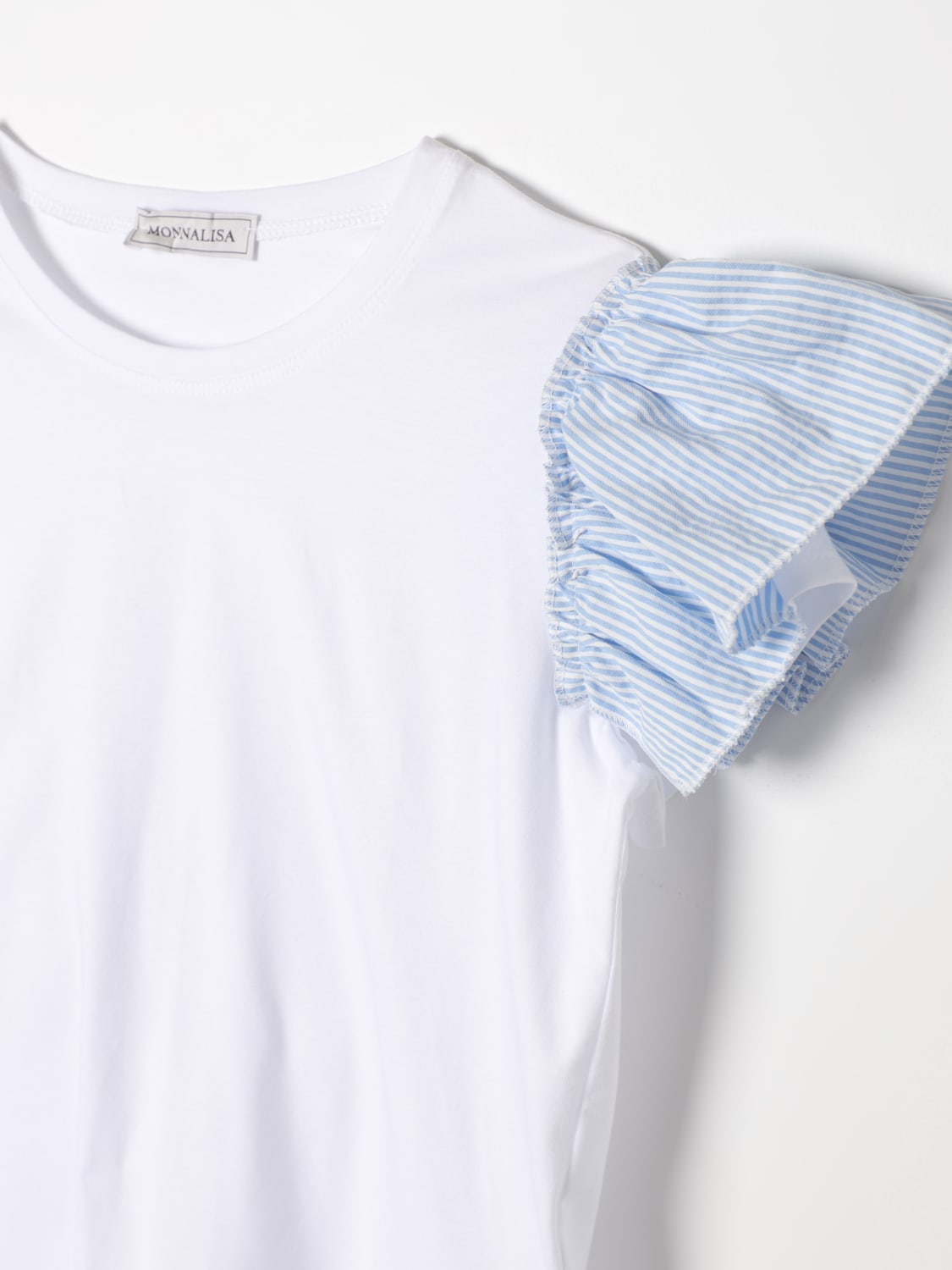 MONNALISA T-SHIRT: T-shirt di cotone Monnalisa, Bianco - Img 3