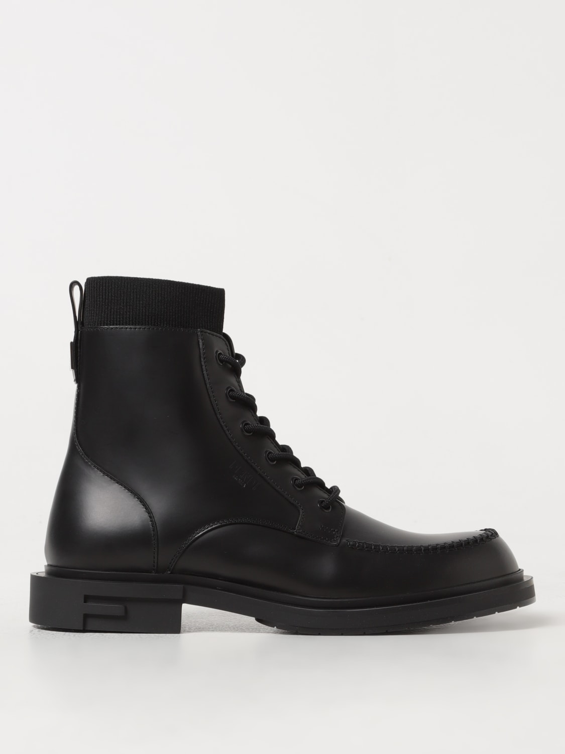 Black fendi boots best sale