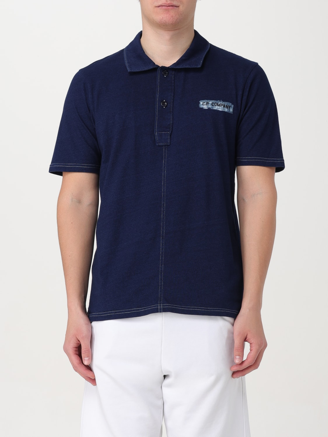 C.P. COMPANY POLO SHIRT: Polo shirt men C.P. Company, Blue - Img 1