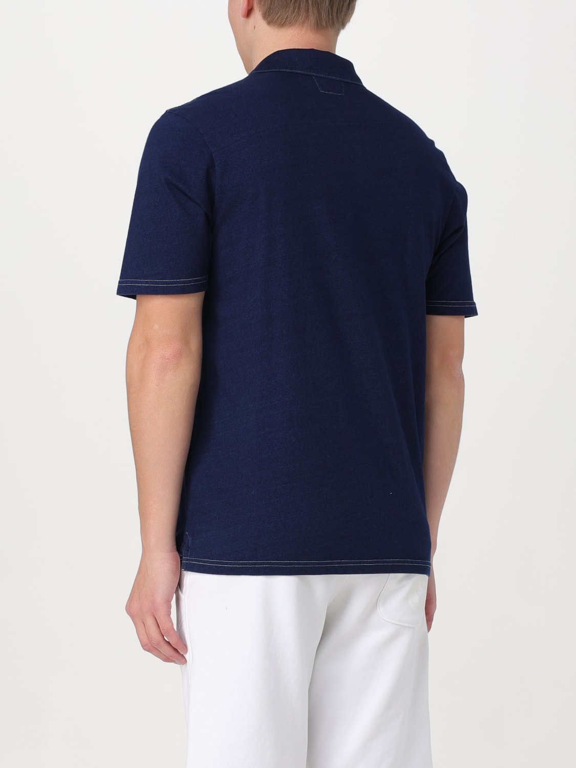 C.P. COMPANY POLO SHIRT: Polo shirt men C.P. Company, Blue - Img 2