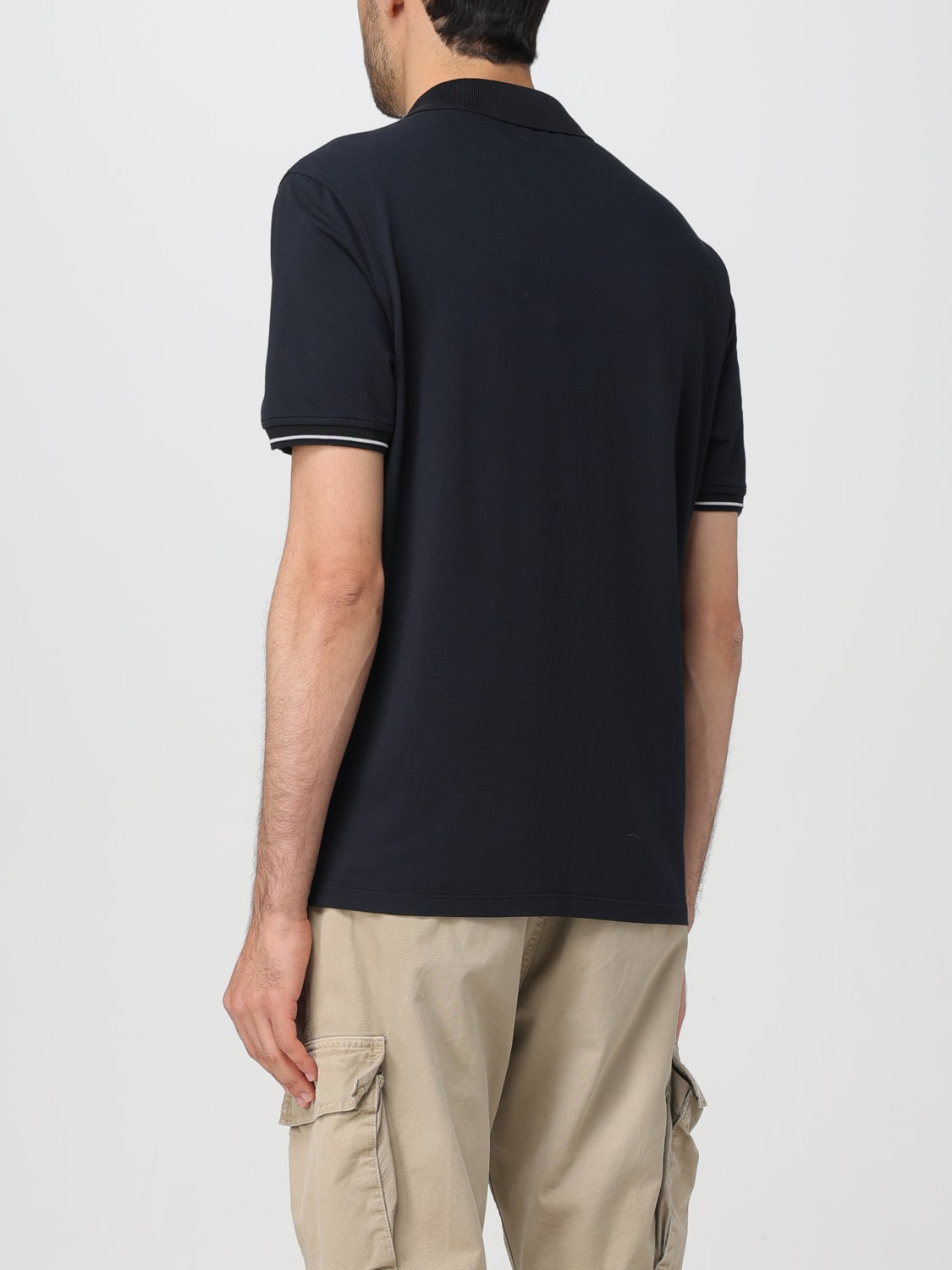 C.P. COMPANY POLO SHIRT: Polo shirt men C.P. Company, Black - Img 2