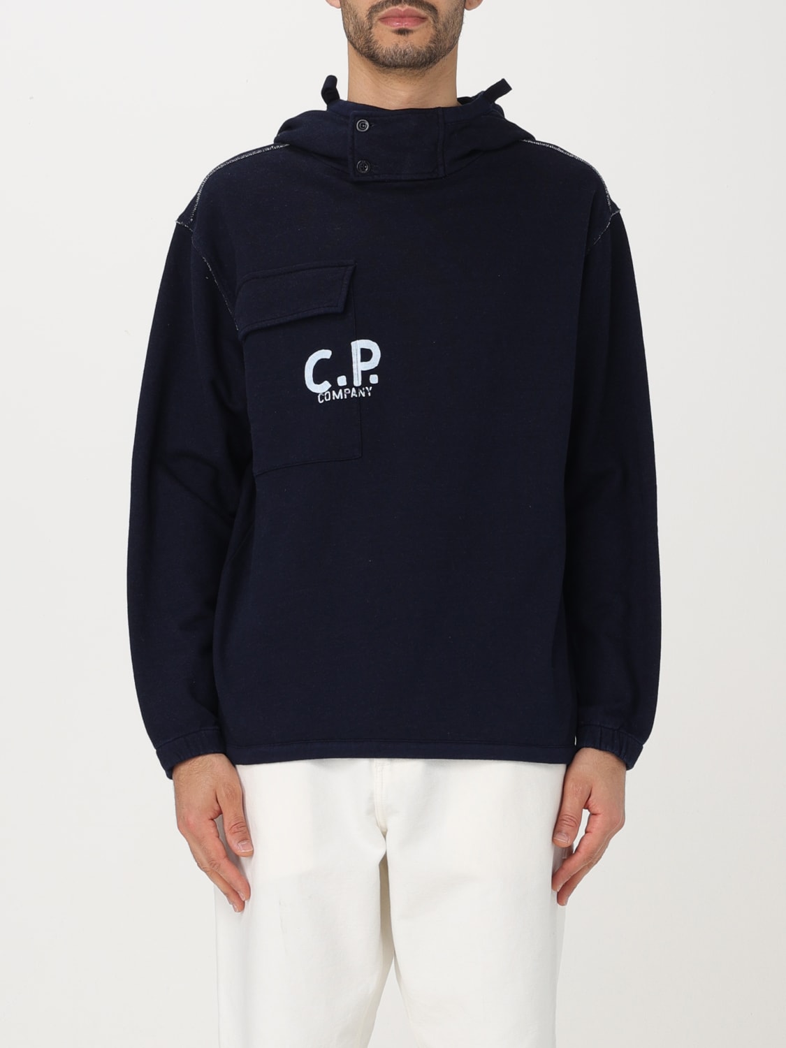 C.P. COMPANY：スウェットシャツ メンズ - デニム | GIGLIO.COM ...