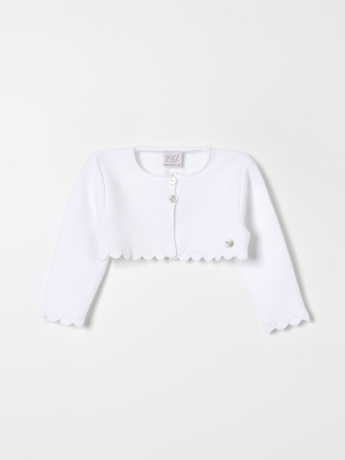 PAZ RODRIGUEZ SWEATER: Sweater kids Paz Rodriguez, White 1 - Img 1