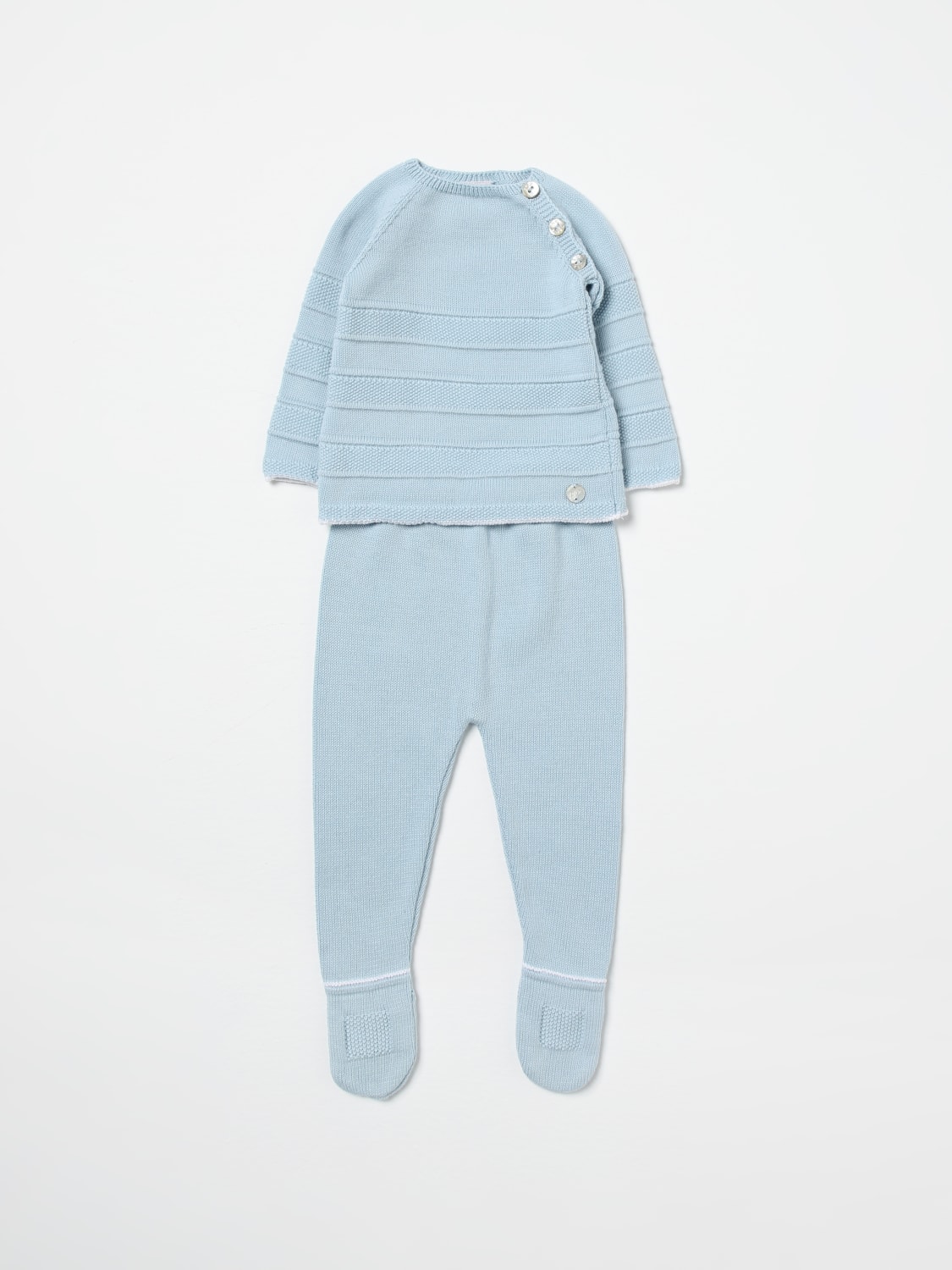 PAZ RODRIGUEZ JUMPSUIT: Paz Rodriguez baby set, Blue - Img 1