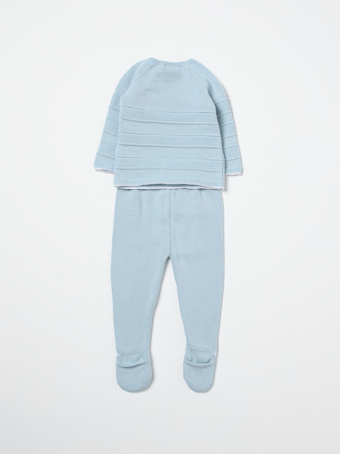 PAZ RODRIGUEZ JUMPSUIT: Paz Rodriguez baby set, Blue - Img 2