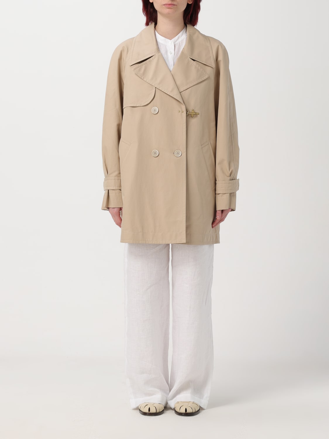 FAY TRENCH COAT: Jacket woman Fay, Hazel - Img 1