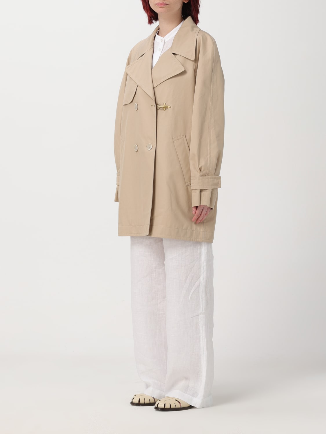 FAY TRENCH COAT: Jacket woman Fay, Hazel - Img 3
