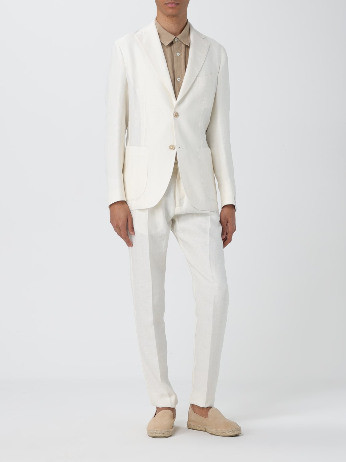 ELEVENTY COSTUME: Costume homme Eleventy, Blanc - Img 2