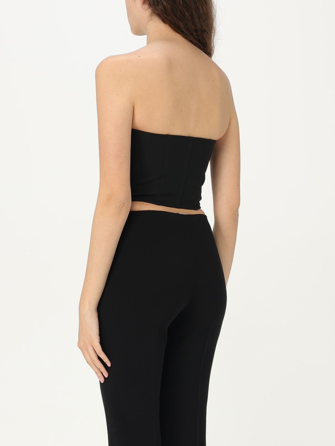 MOSCHINO COUTURE TOP: Top femme Moschino Couture, Noir - Img 3