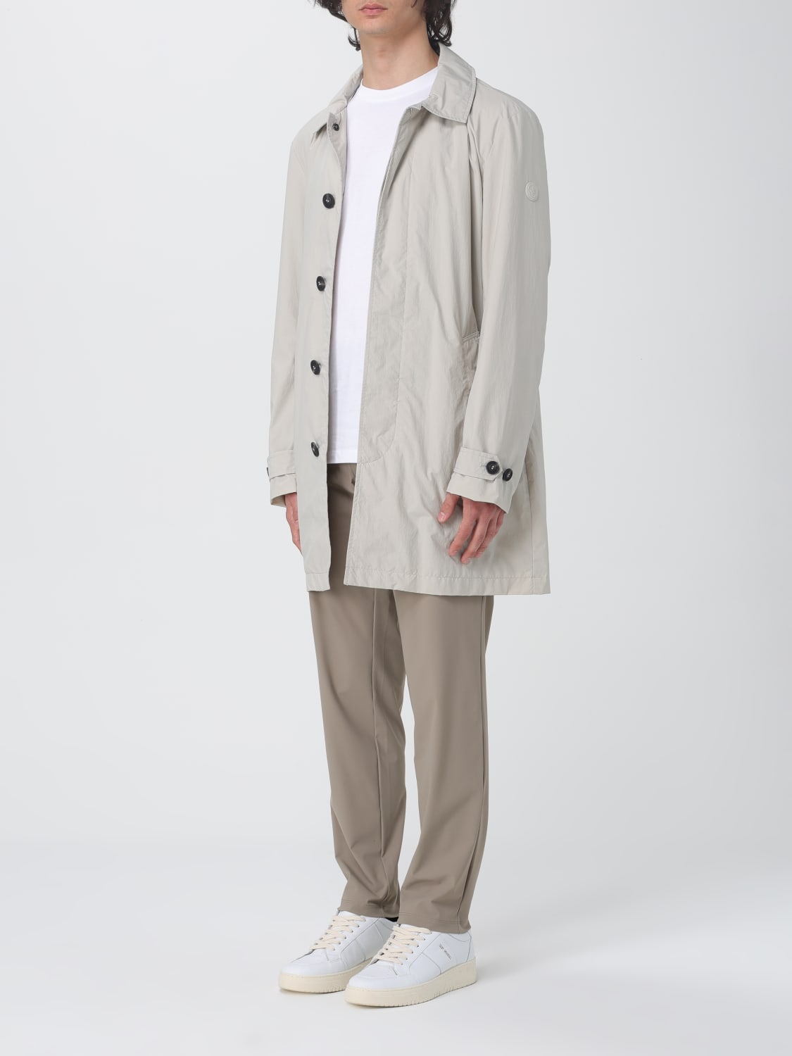 SAVE THE DUCK VESTE: Manteau homme Save The Duck, Gris - Img 3