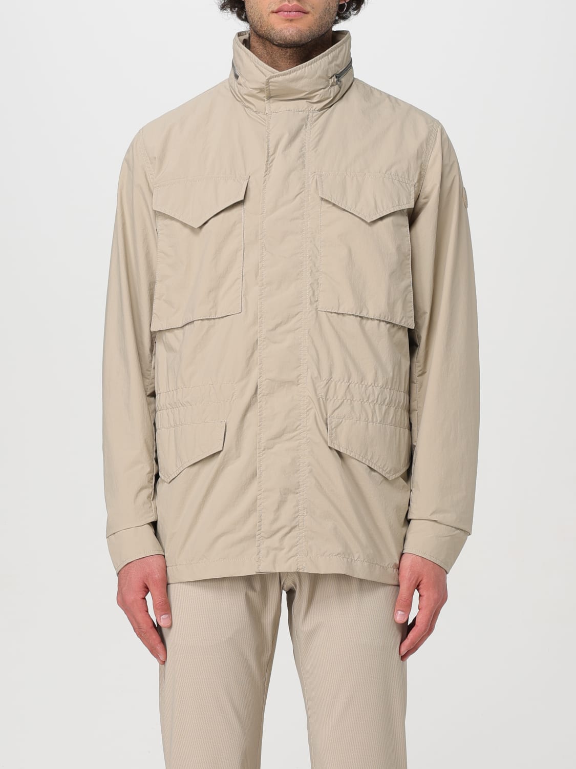 SAVE THE DUCK JACKET: Coat men Save The Duck, Beige - Img 1