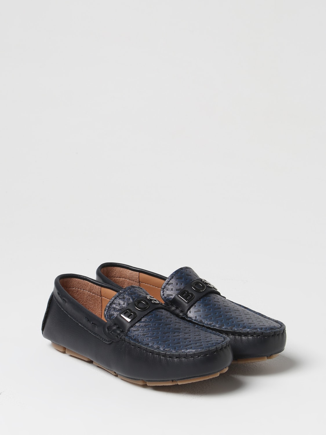 BOSS SHOES: Shoes kids Boss Kidswear, Blue - Img 2