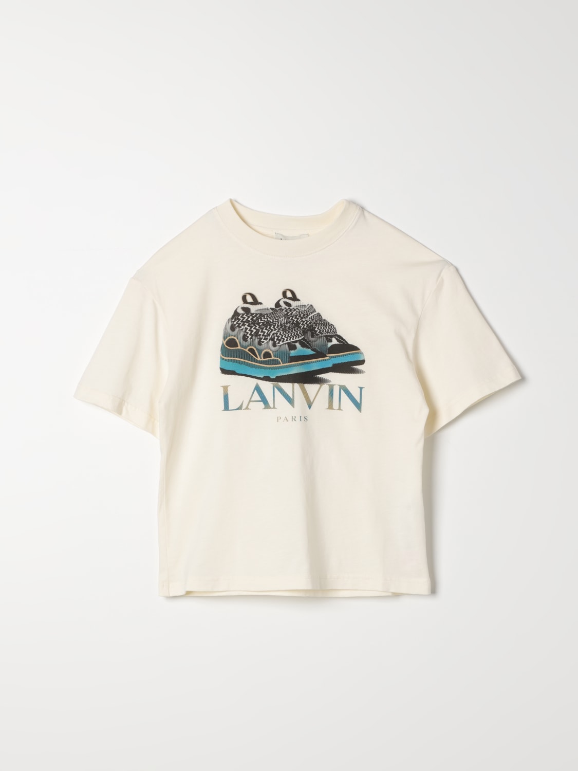 LANVIN T-SHIRT: T-shirt kids Lanvin, Yellow - Img 1